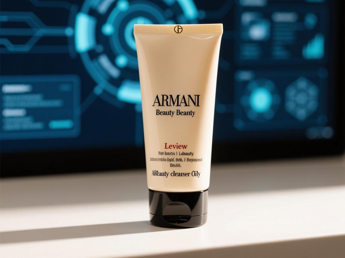 Armani Beauty cleanser luxury beauty review Armani Beauty cleanser oily