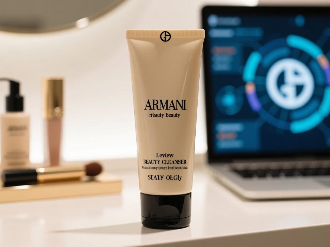 Armani Beauty cleanser luxury beauty review Armani Beauty cleanser oily