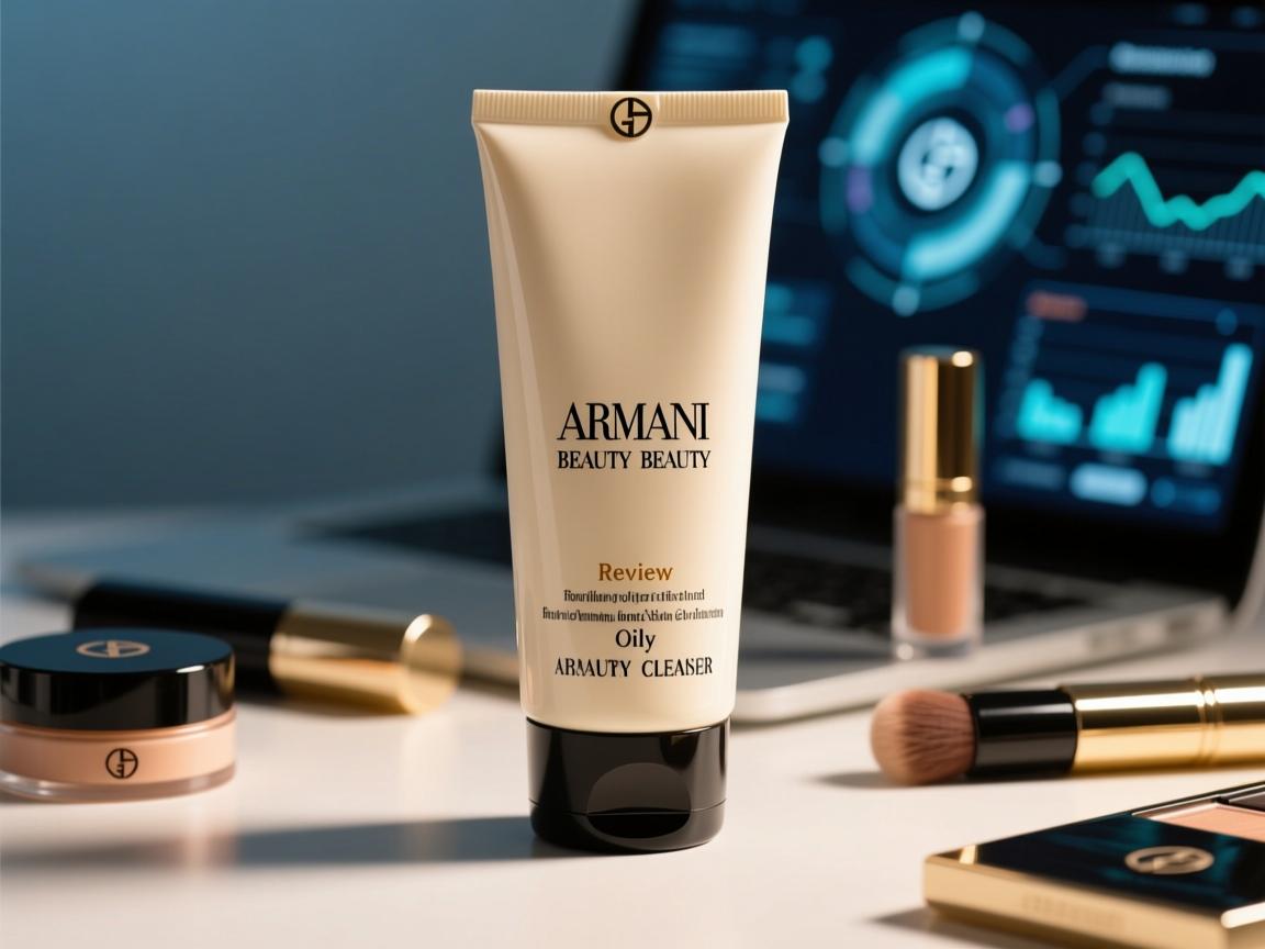 Armani Beauty cleanser luxury beauty review Armani Beauty cleanser oily