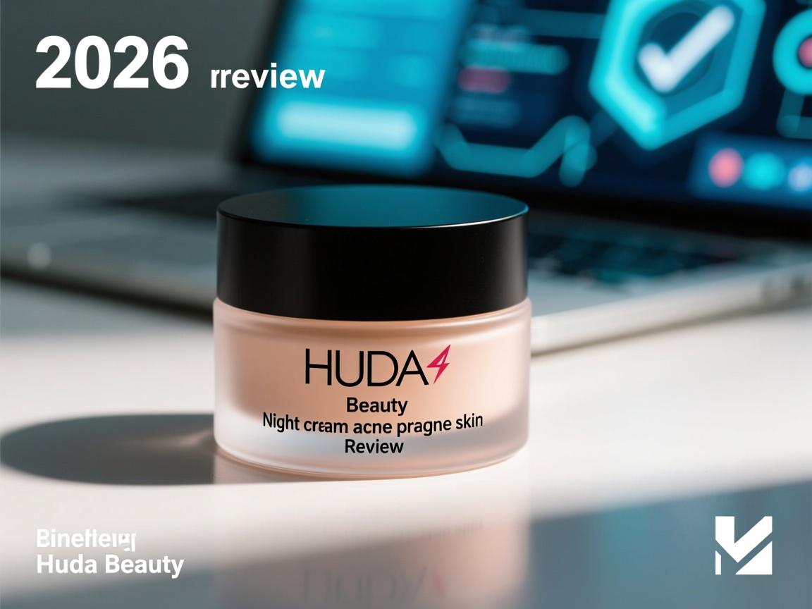 2026 review Huda Beauty night cream acne prone skin review Huda Beauty