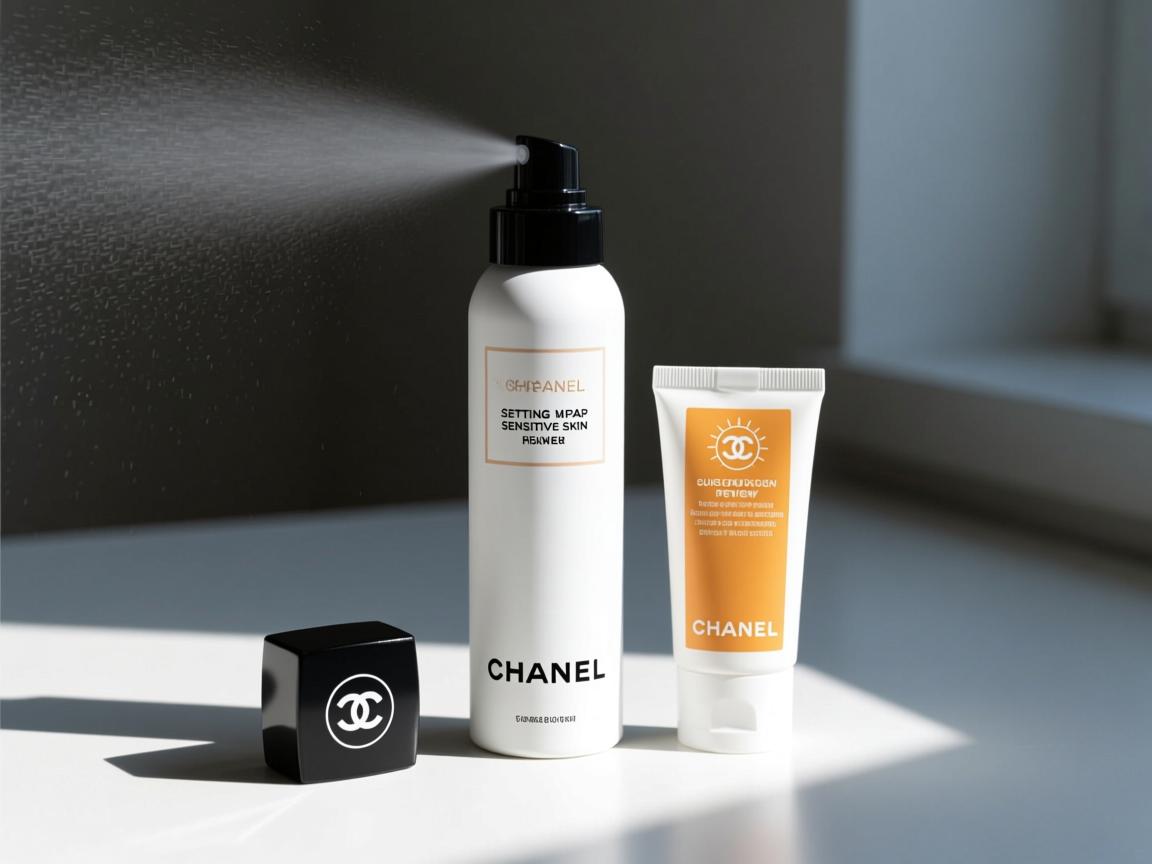 spray review Chanel setting spray sensitive skin review Chanel sunscreen