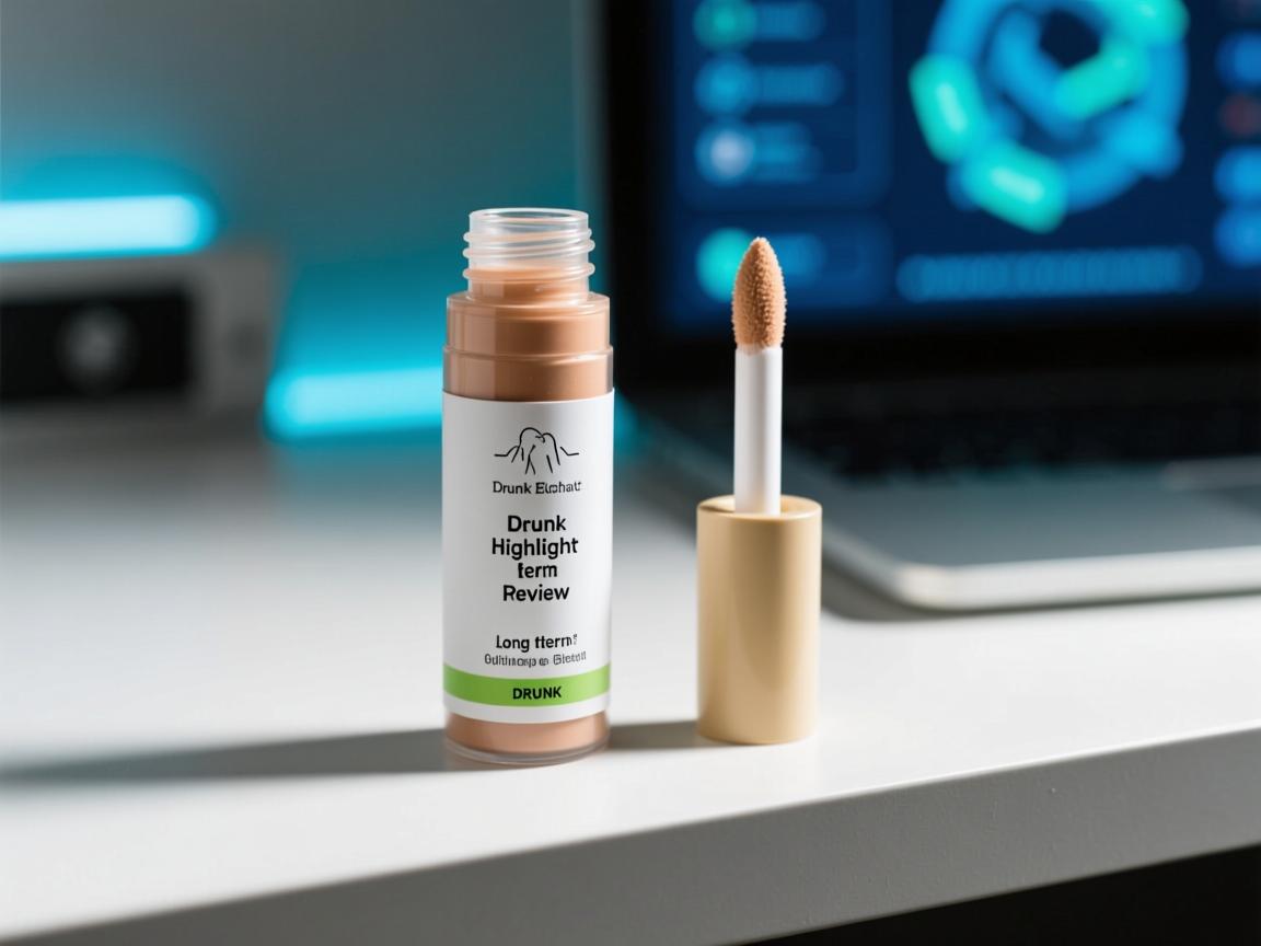 in-depth review Drunk Elephant highlighter long term review Drunk