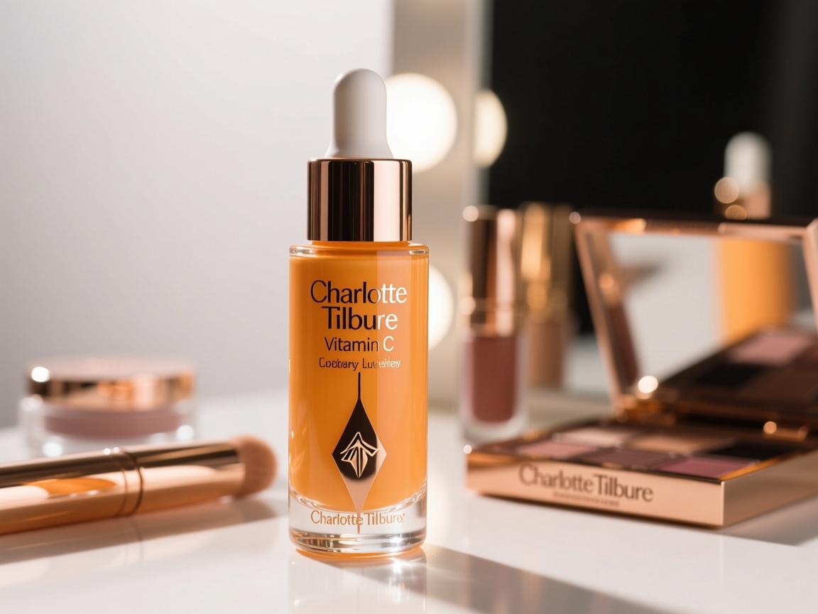 Charlotte Tilbury vitamin c serum luxury beauty review Charlotte Tilbury