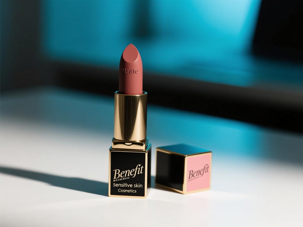 Cosmetics matte lipstick sensitive skin review Benefit Cosmetics