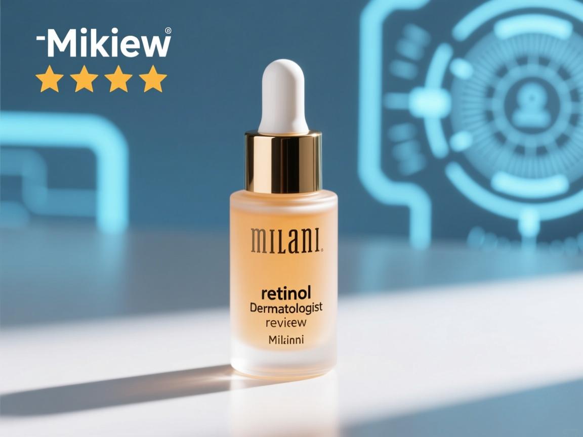 product review Milani retinol serum dermatologist review Milani retinol