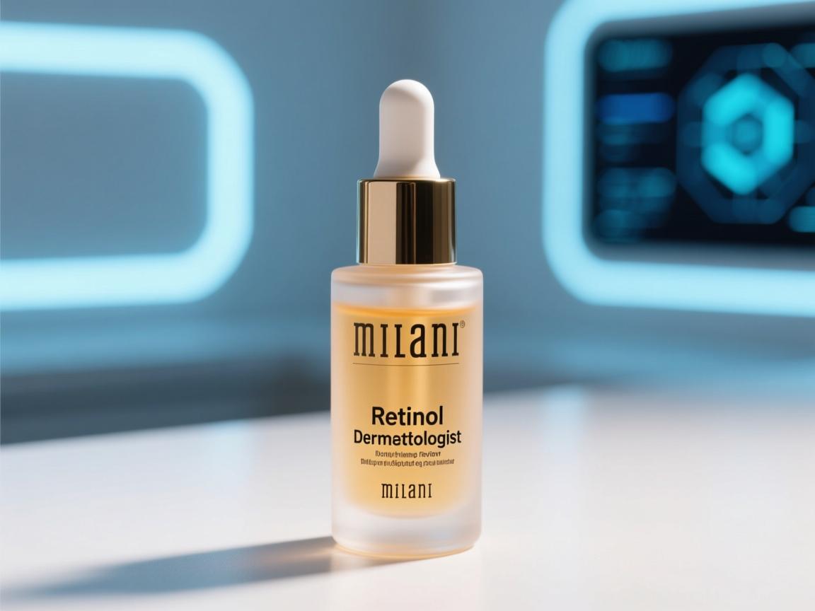 product review Milani retinol serum dermatologist review Milani retinol