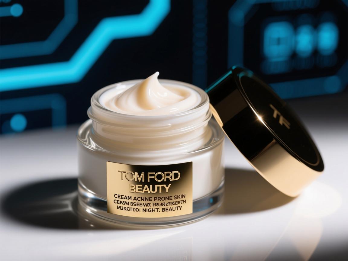 cream acne prone skin review Tom Ford Beauty night cream detailed