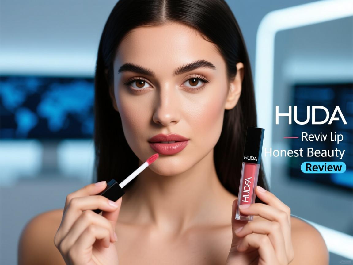 expert review Huda Beauty lip gloss honest review Huda Beauty lip gloss