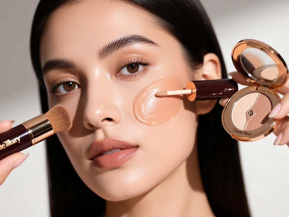 oily skin review Charlotte Tilbury highlighter pros and cons Charlotte