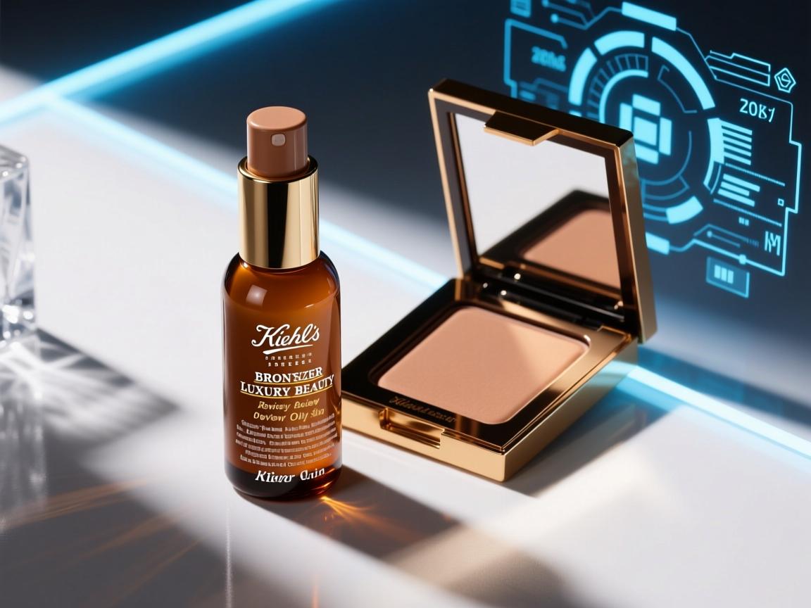 Kiehls Bronzer Luxury Beauty Review for Oily Skin