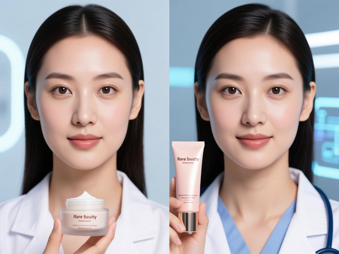 Beauty day cream before and after Rare Beauty day cream dermatologist