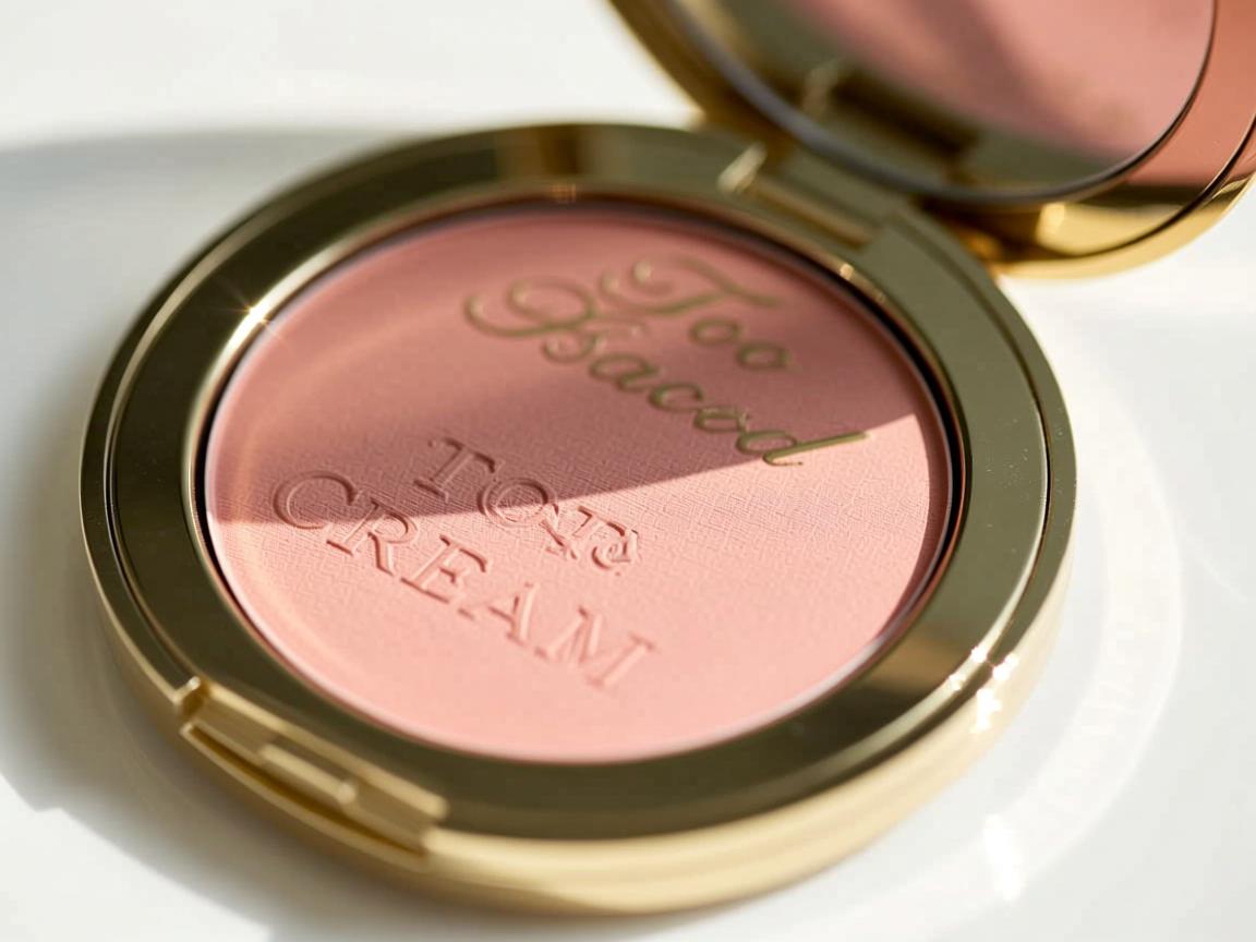 review Too Faced cream blush detailed analysis Too Faced cream blush dry
