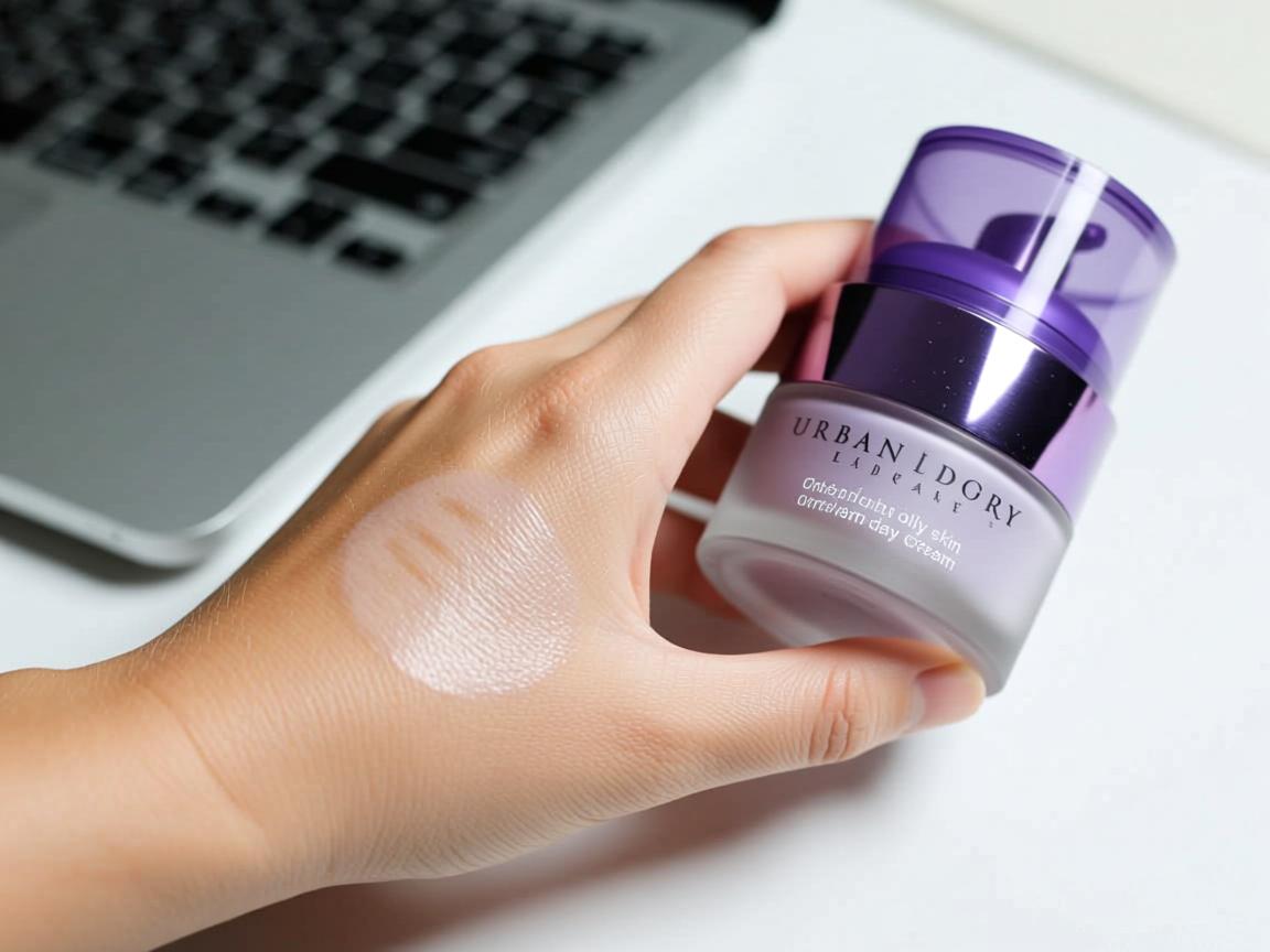 day cream oily skin review Urban Decay day cream swatches review Urban