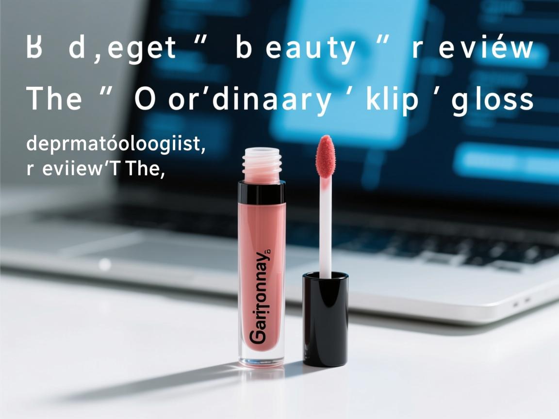 budget beauty review The Ordinary lip gloss dermatologist review The