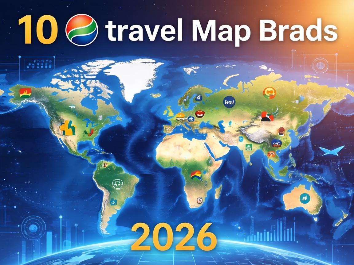 top 10 travel map brands 2026