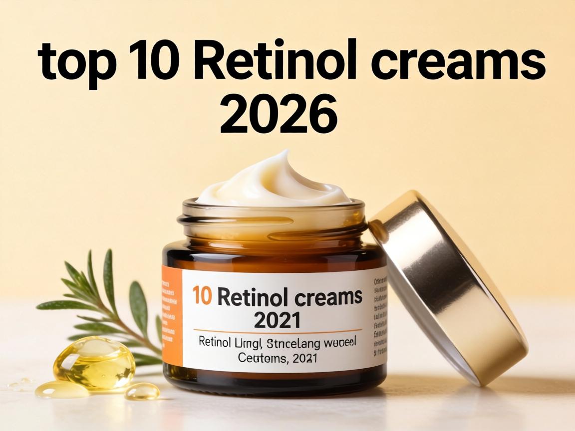 top 10 retinol creams 2026