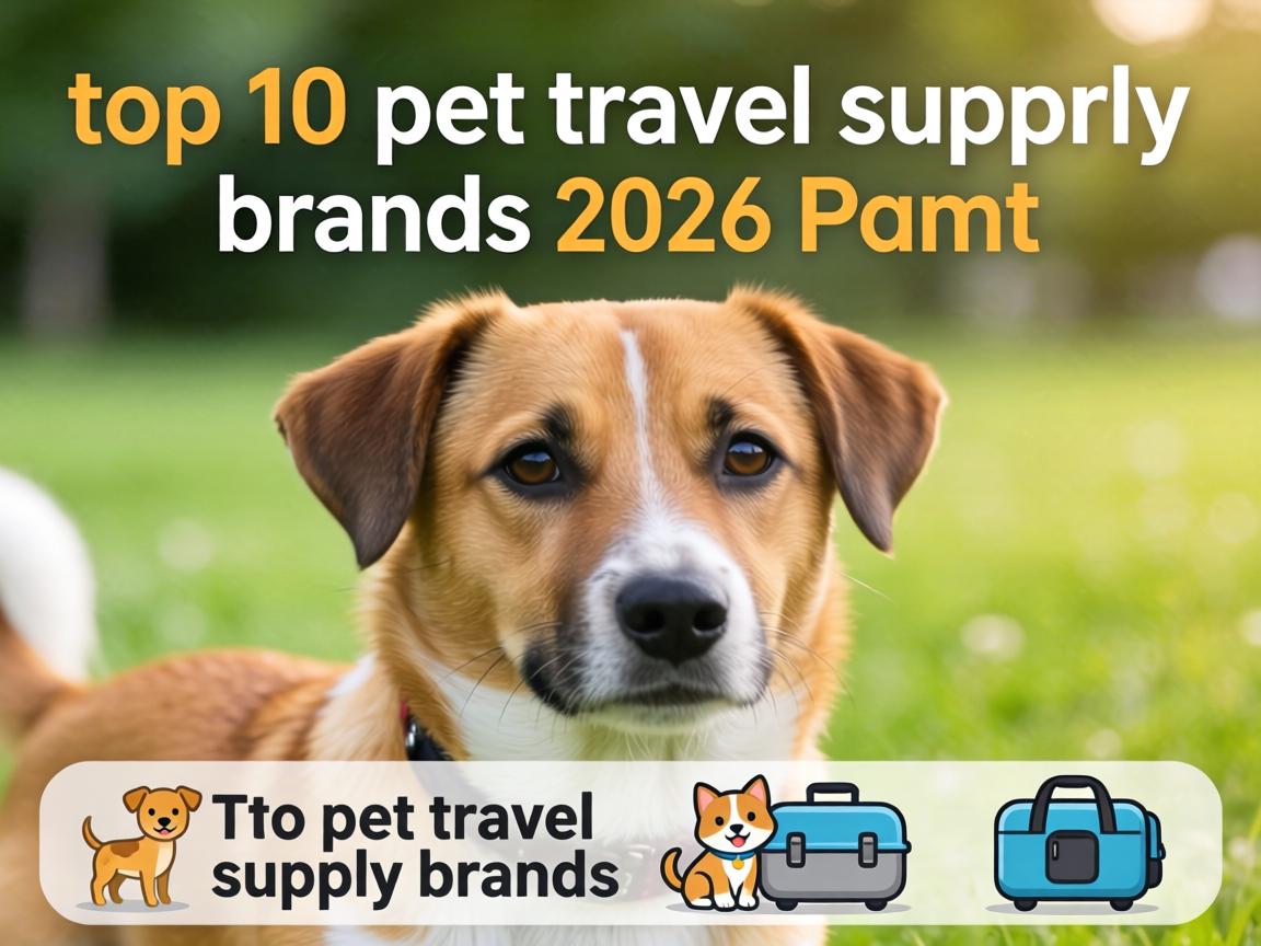 top 10 pet travel supply brands 2026
