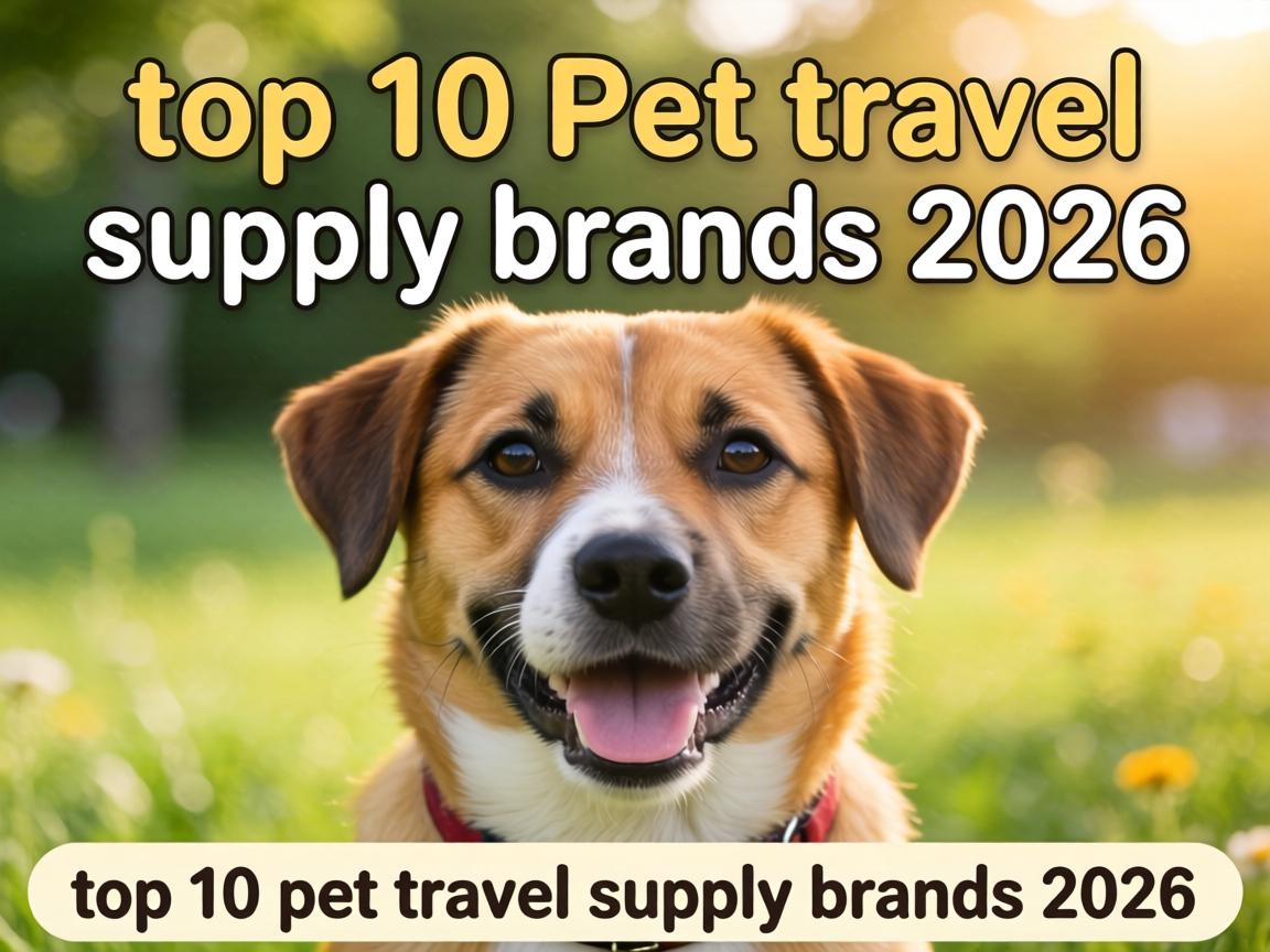top 10 pet travel supply brands 2026