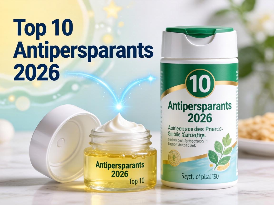top 10 antiperspirants 2026