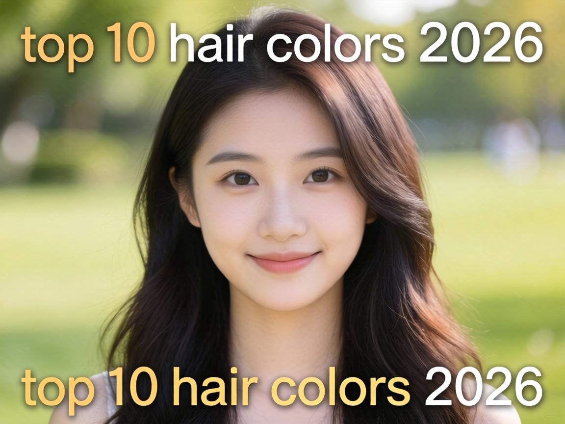 top 10 hair colors 2026