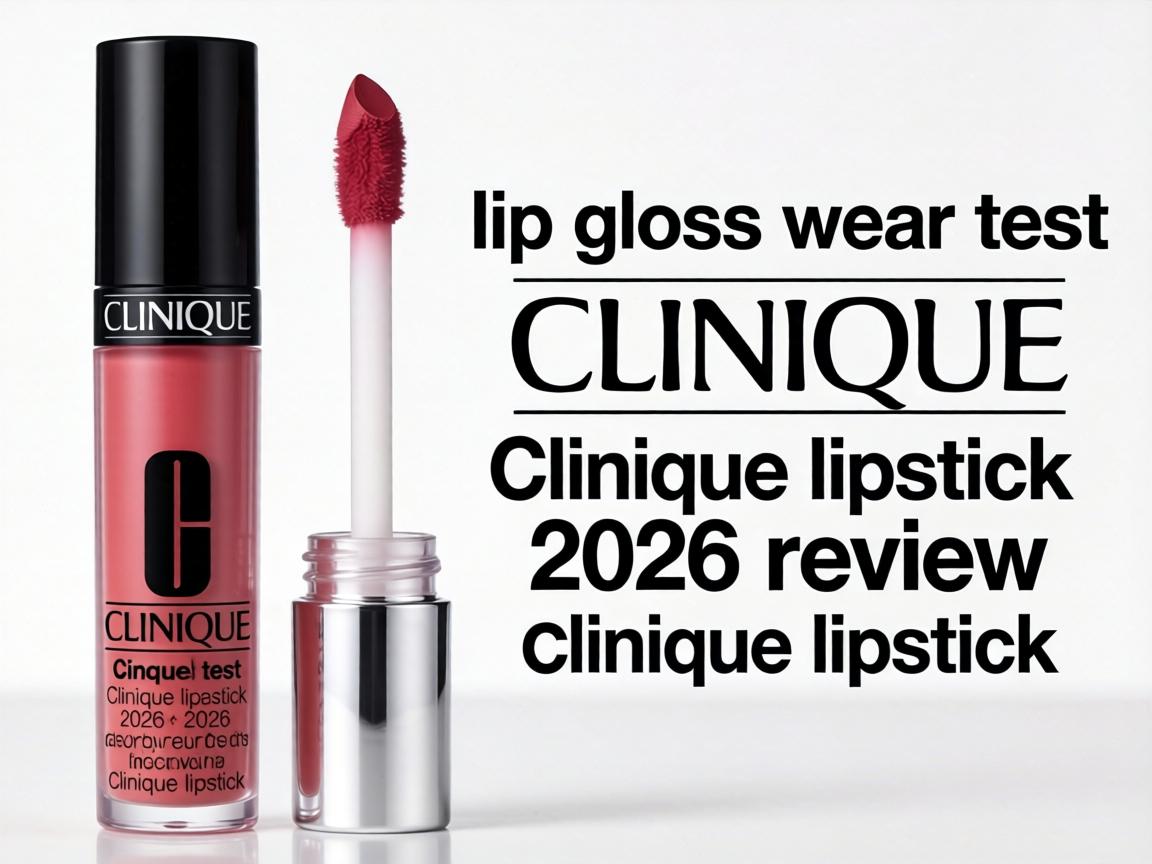lip gloss wear test Clinique lipstick 2026 review Clinique lipstick