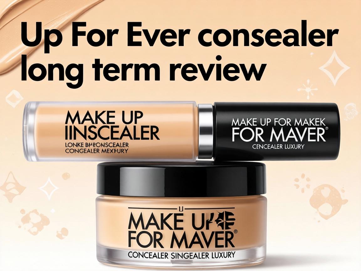 Up For Ever concealer long term review Make Up For Ever concealer luxury