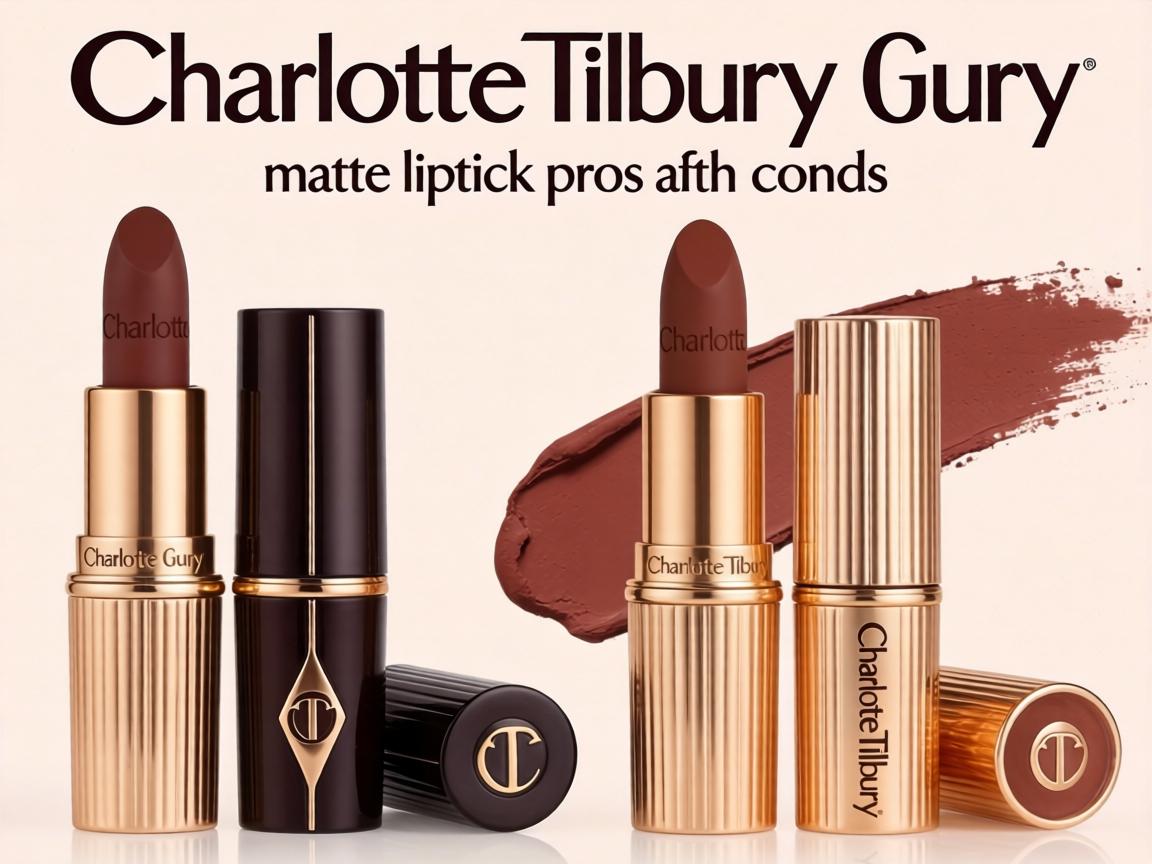 Charlotte Tilbury matte lipstick pros and cons Charlotte Tilbury matte