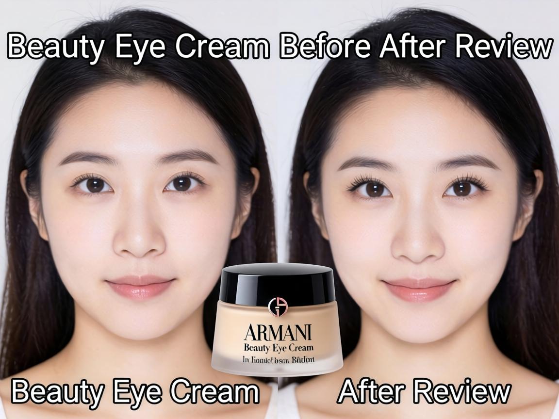 Armani Beauty Eye Cream Before and After Review