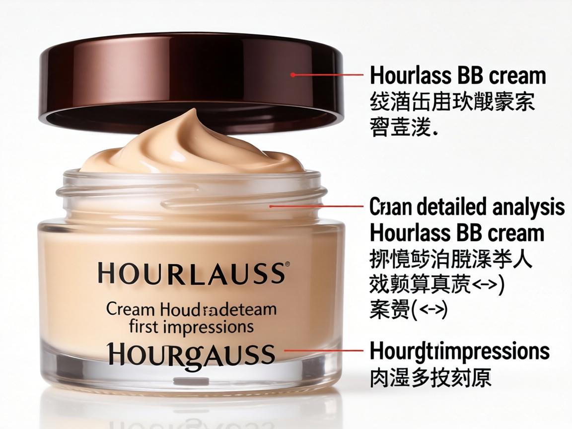 cream detailed analysis Hourglass BB cream first impressions Hourglass