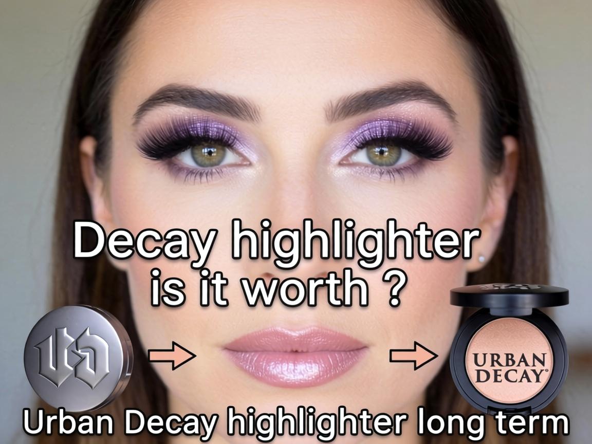 Decay highlighter is it worth it Urban Decay highlighter long term