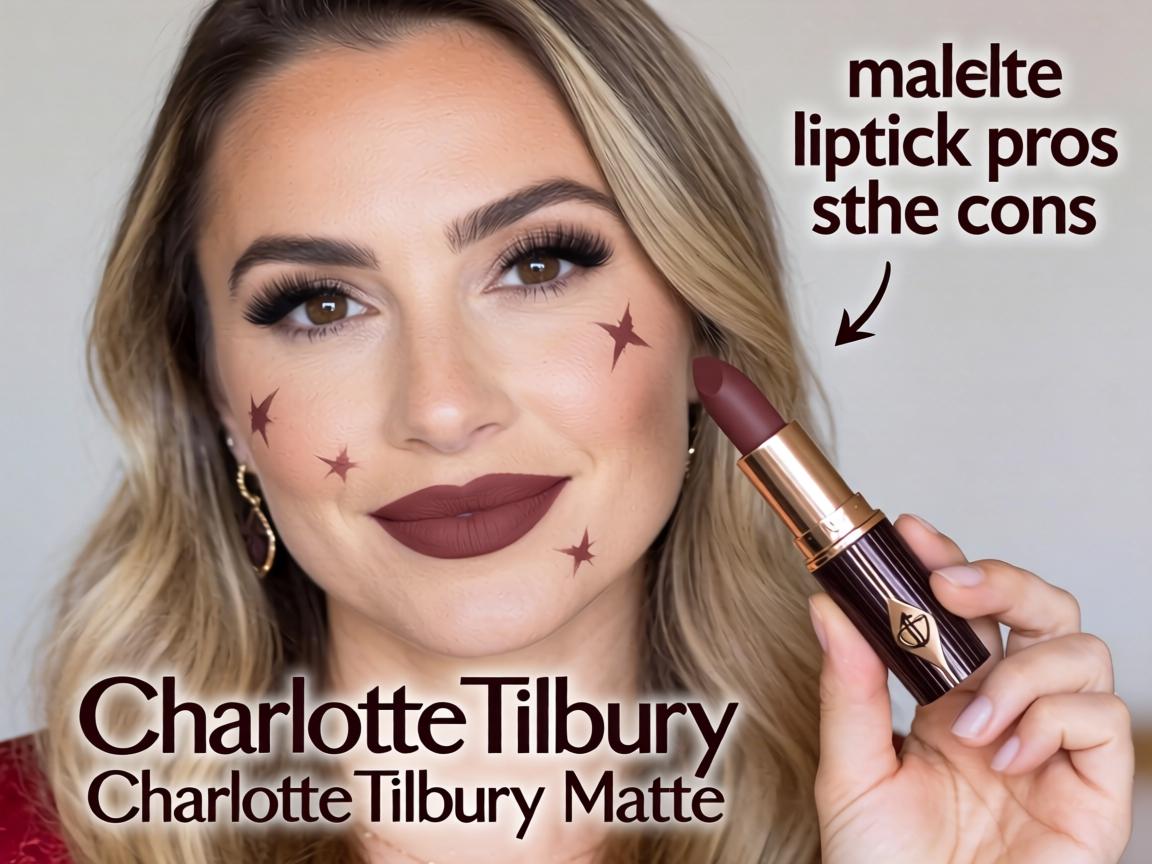Charlotte Tilbury matte lipstick pros and cons Charlotte Tilbury matte