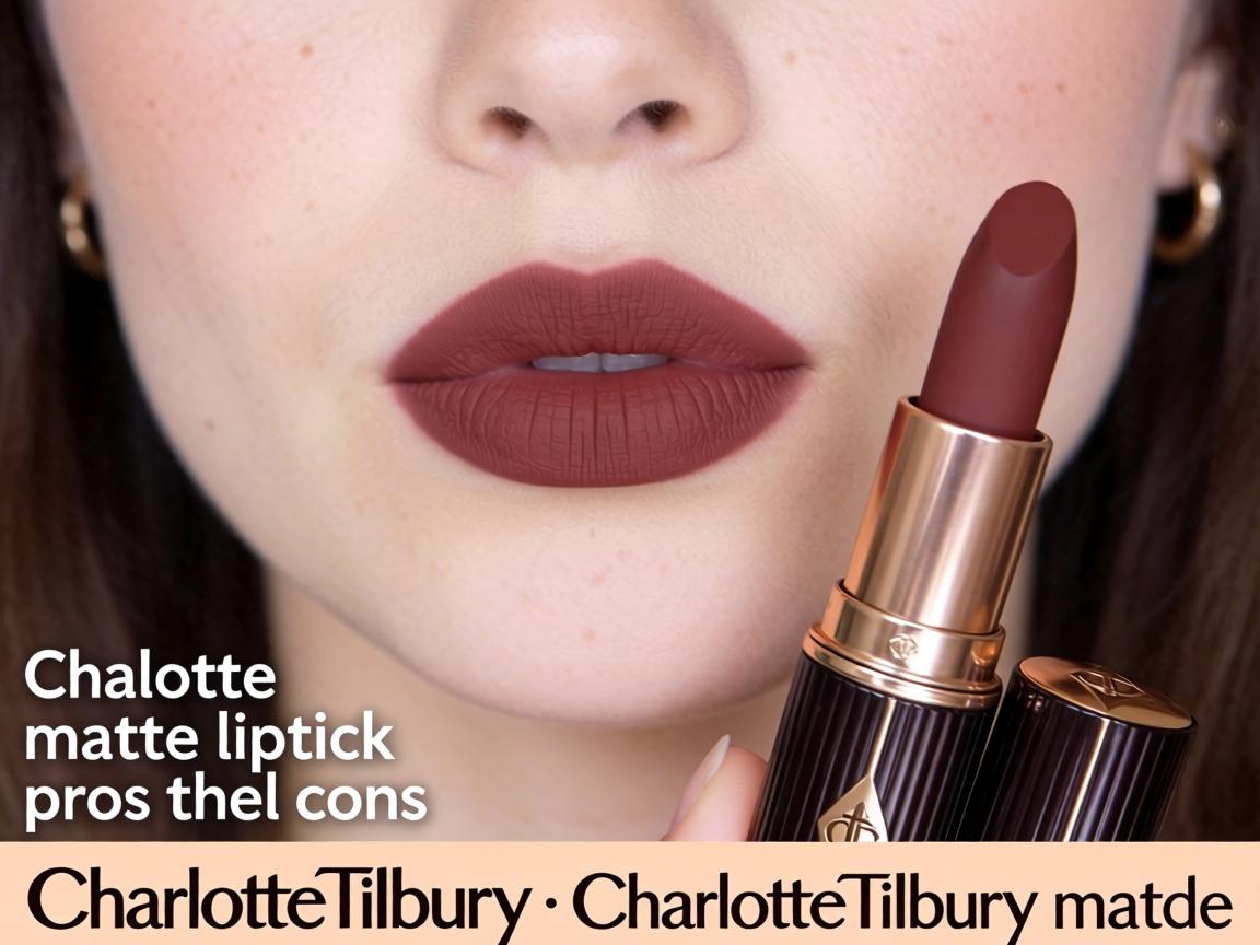 Charlotte Tilbury matte lipstick pros and cons Charlotte Tilbury matte