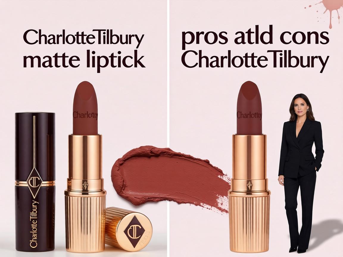 Charlotte Tilbury matte lipstick pros and cons Charlotte Tilbury matte