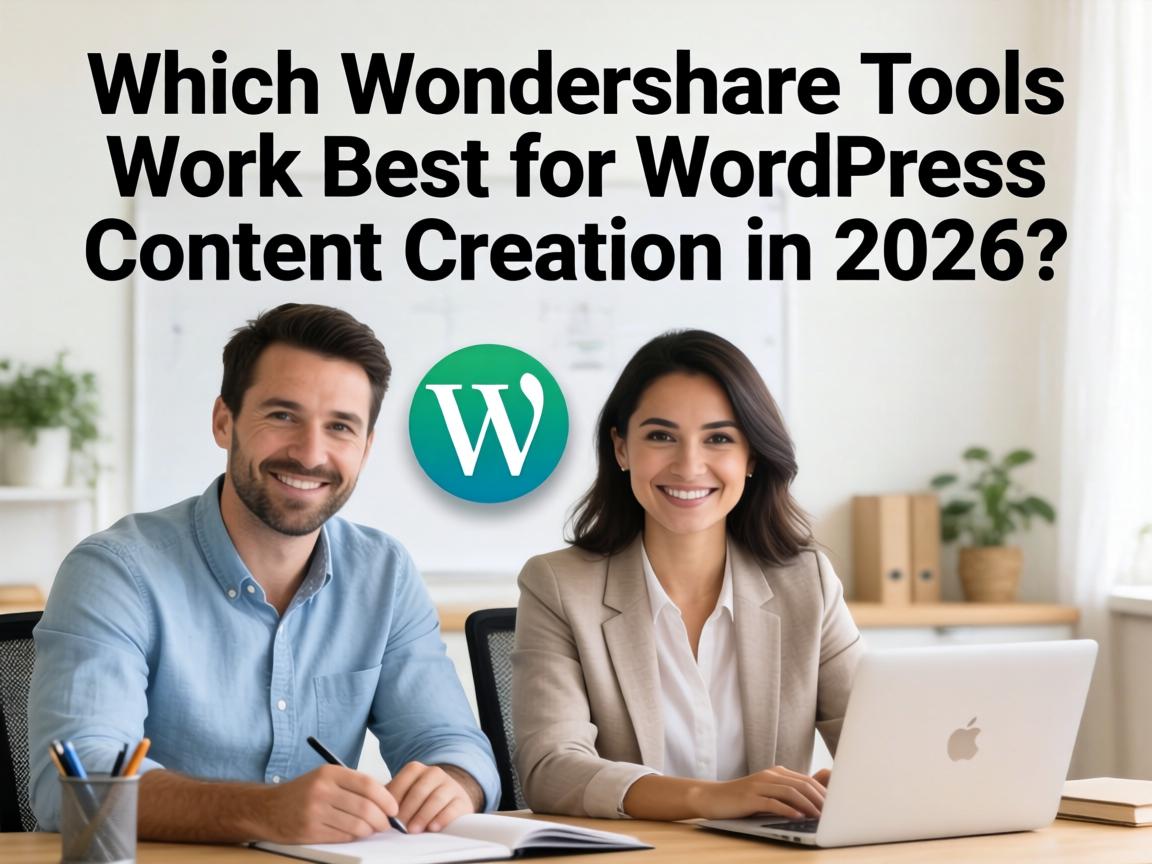 Which Wondershare Tools Work Best for WordPress Content Creation in 2026?
