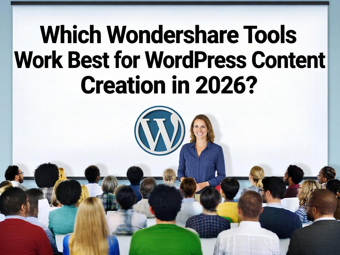Which Wondershare Tools Work Best for WordPress Content Creation in 2026?
