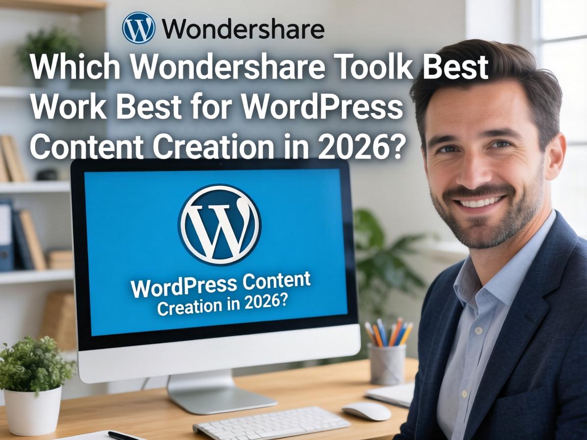 Which Wondershare Tools Work Best for WordPress Content Creation in 2026?