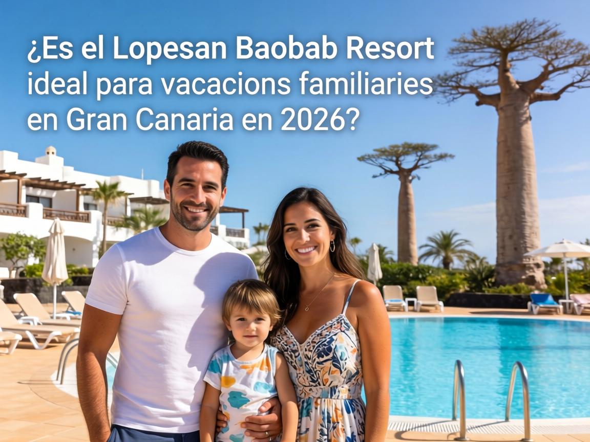 ¿Es el Lopesan Baobab Resort ideal para vacaciones familiares en Gran Canaria en 2026?