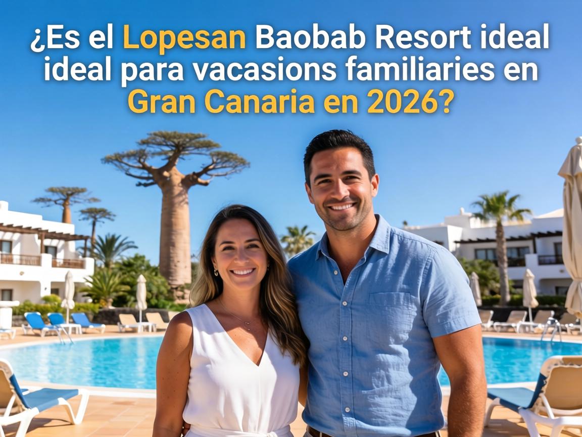 ¿Es el Lopesan Baobab Resort ideal para vacaciones familiares en Gran Canaria en 2026?
