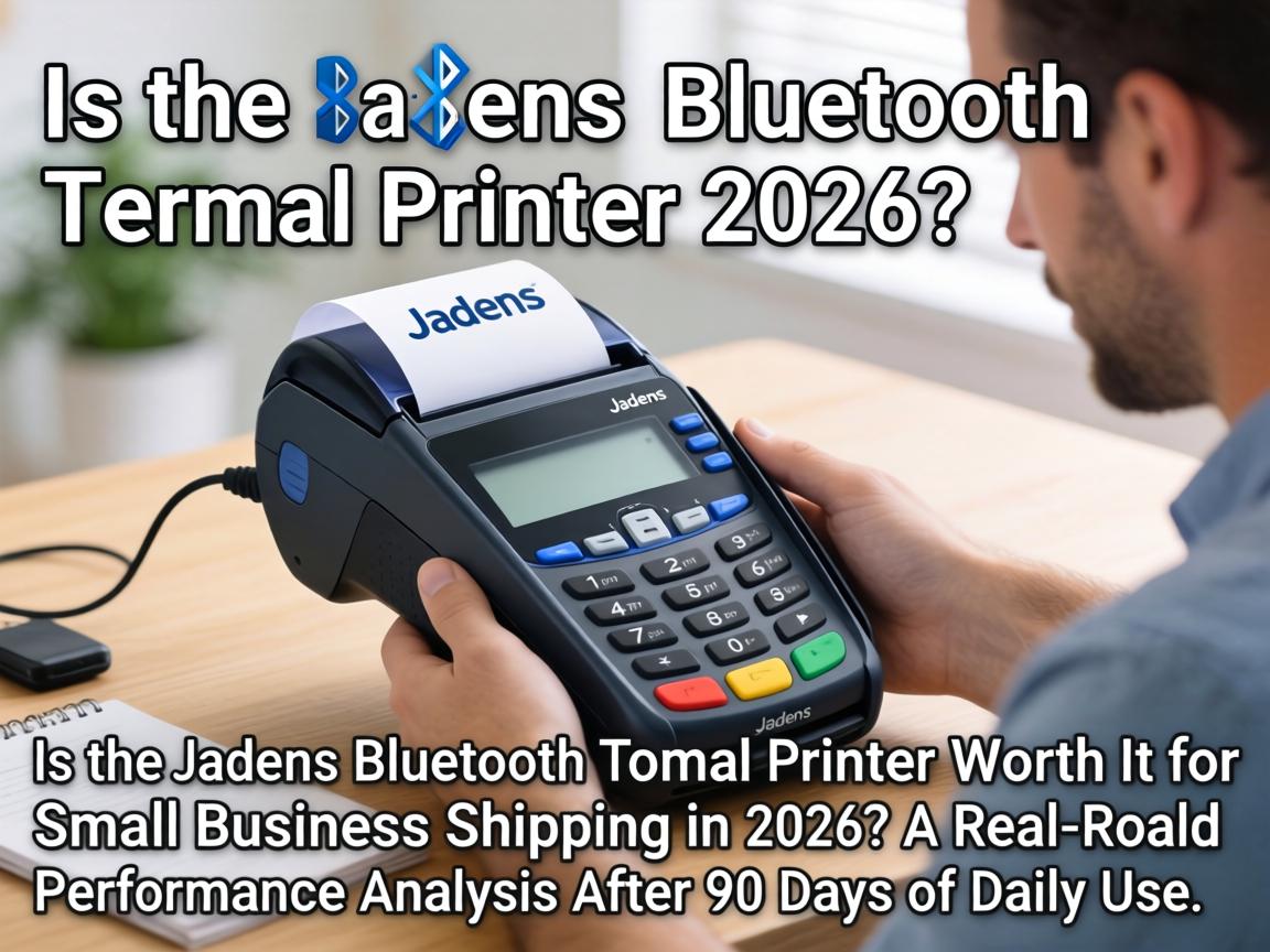 Is the Jadens Bluetooth Thermal Printer Worth It for Small Business Shipping in 2026? A Real-World Performance Analysis After 90 Days of Daily Use