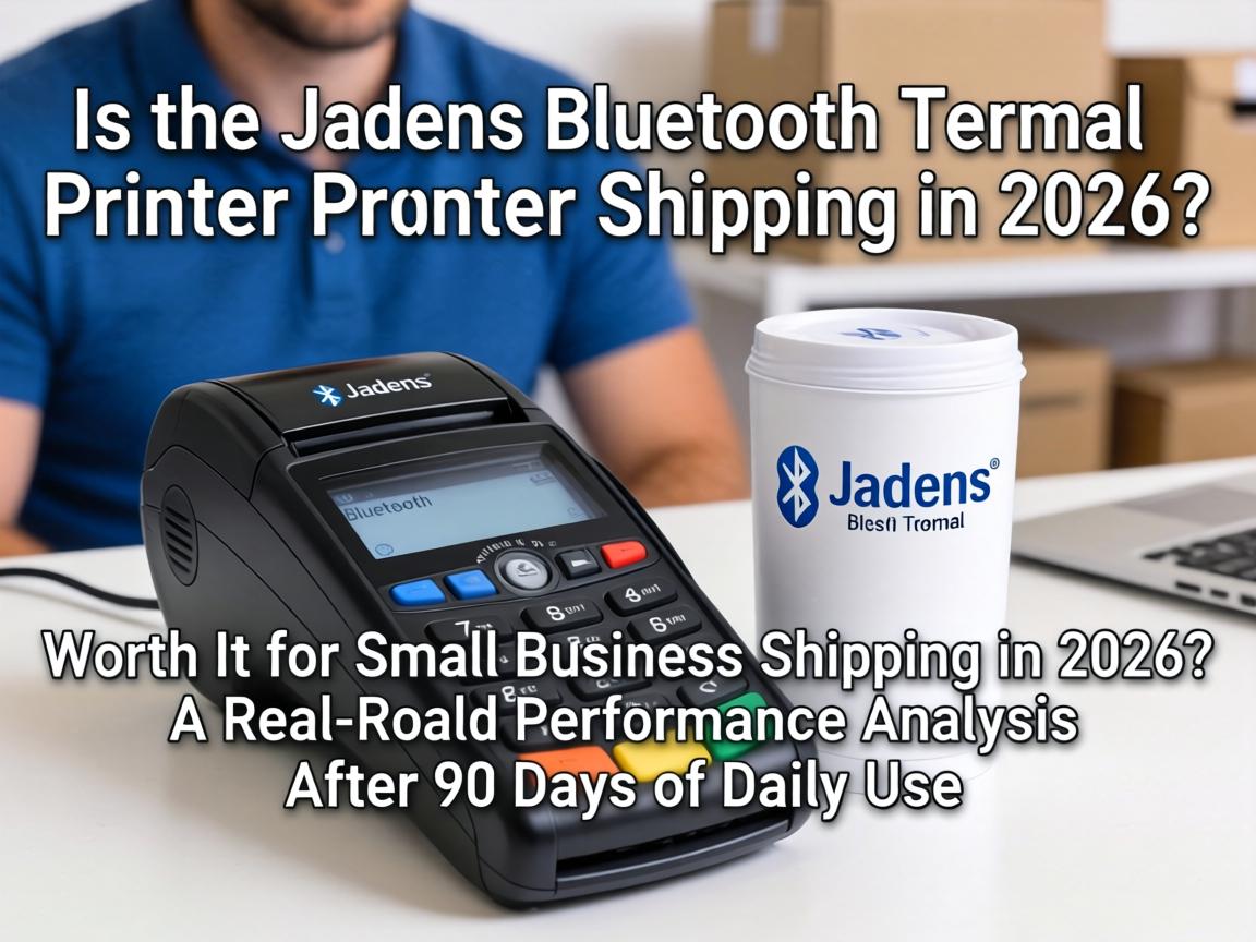 Is the Jadens Bluetooth Thermal Printer Worth It for Small Business Shipping in 2026? A Real-World Performance Analysis After 90 Days of Daily Use