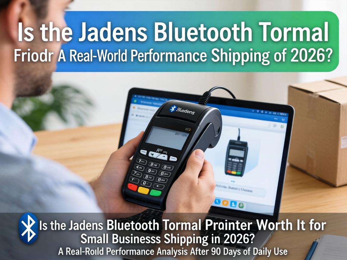 Is the Jadens Bluetooth Thermal Printer Worth It for Small Business Shipping in 2026? A Real-World Performance Analysis After 90 Days of Daily Use