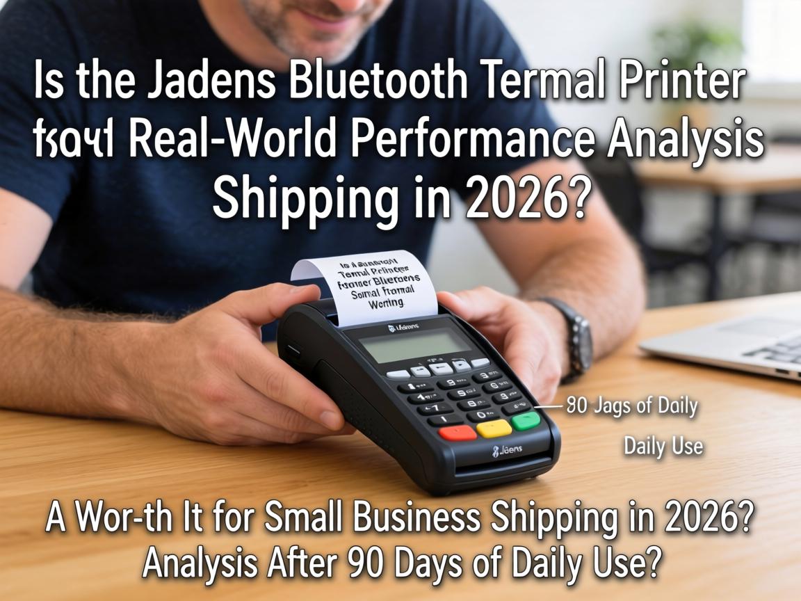 Is the Jadens Bluetooth Thermal Printer Worth It for Small Business Shipping in 2026? A Real-World Performance Analysis After 90 Days of Daily Use