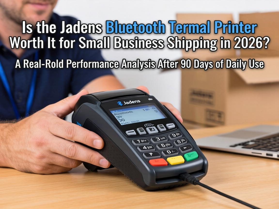 Is the Jadens Bluetooth Thermal Printer Worth It for Small Business Shipping in 2026? A Real-World Performance Analysis After 90 Days of Daily Use