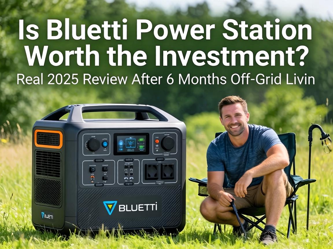 Is Bluetti Power Station Worth the Investment? Real 2025 Review After 6 Months Off-Grid Livin