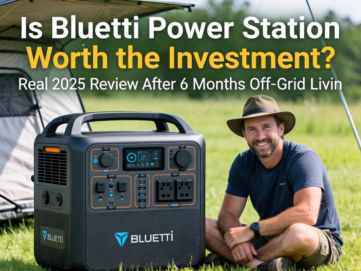 Is Bluetti Power Station Worth the Investment? Real 2025 Review After 6 Months Off-Grid Livin