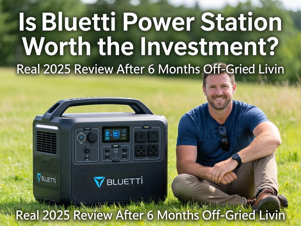 Is Bluetti Power Station Worth the Investment? Real 2025 Review After 6 Months Off-Grid Livin