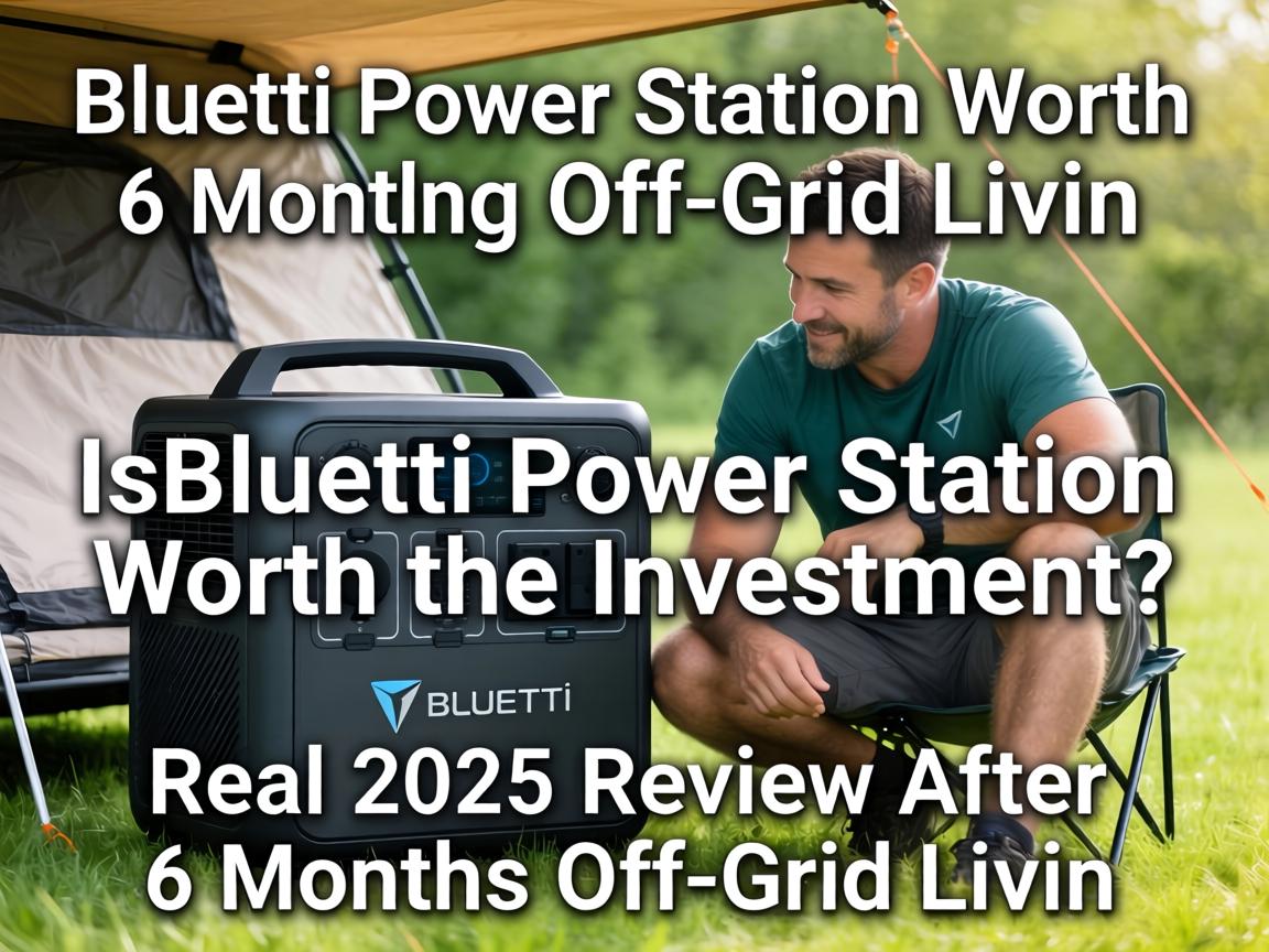 Is Bluetti Power Station Worth the Investment? Real 2025 Review After 6 Months Off-Grid Livin