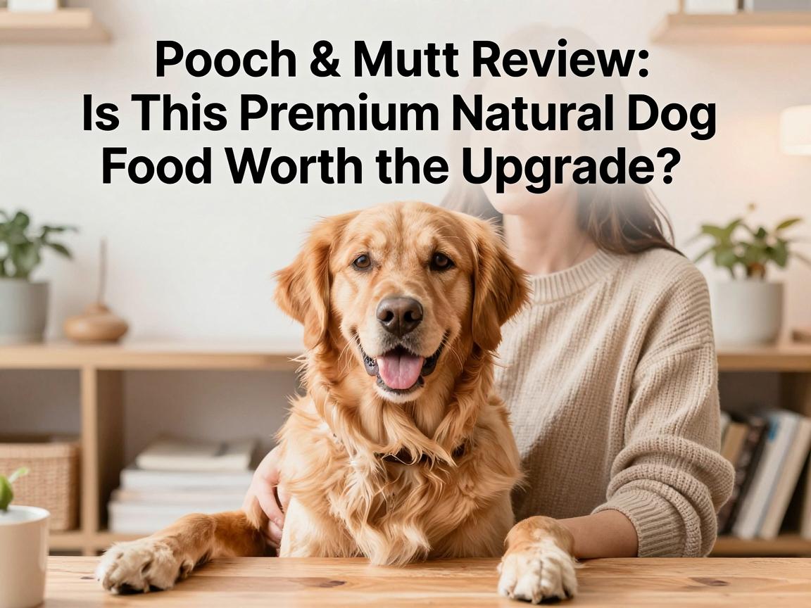 Pooch & Mutt Review: Is This Premium Natural Dog Food Worth the Upgrade?