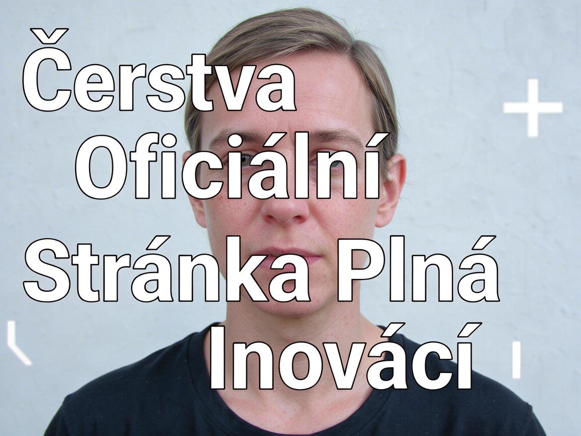 Čerstvá Oficiální Stránka Plná Inovací