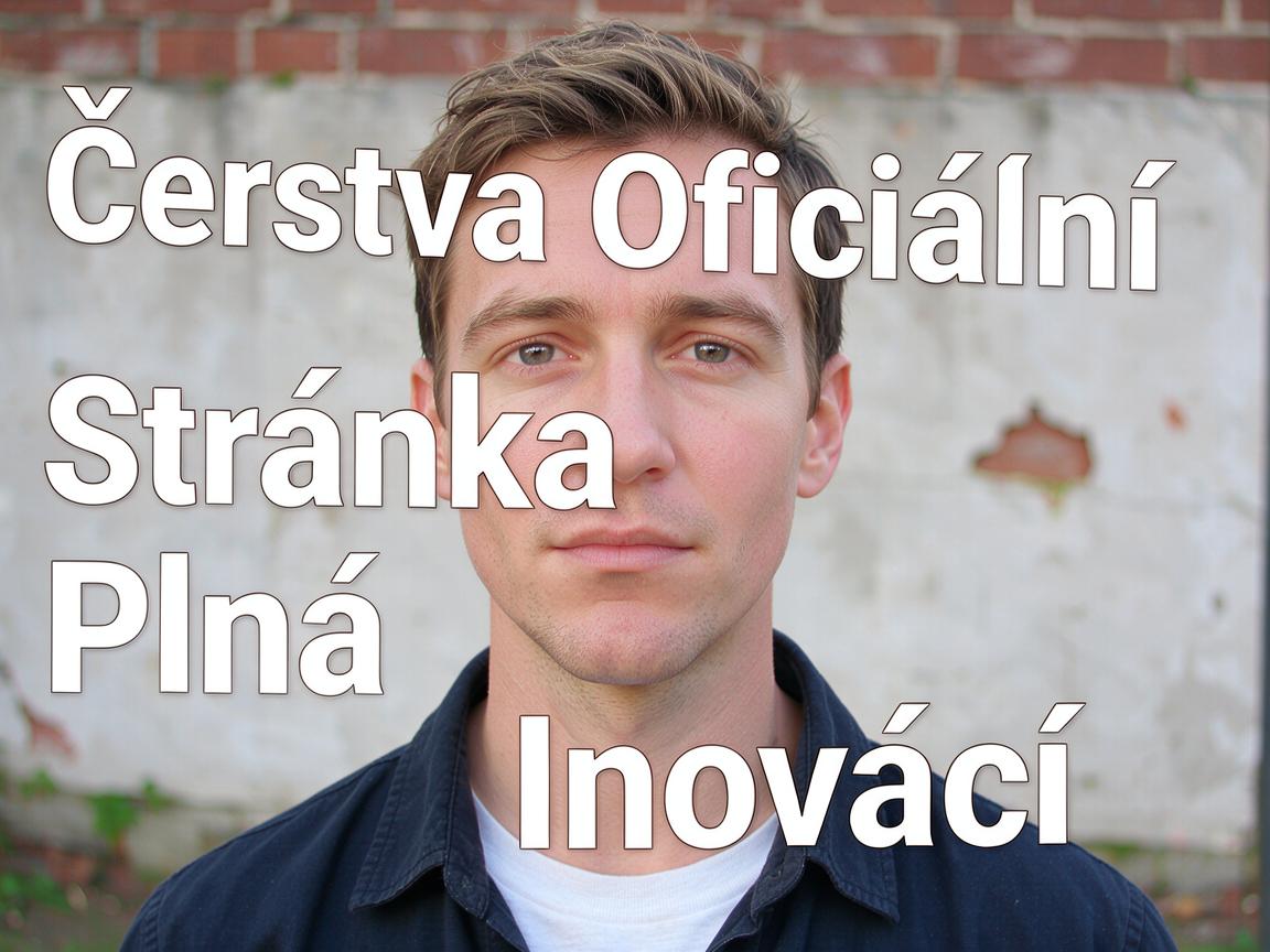 Čerstvá Oficiální Stránka Plná Inovací